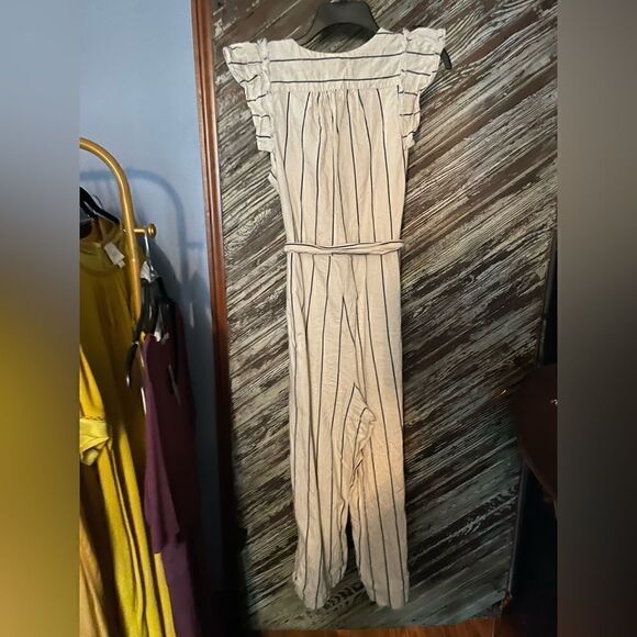 By Anthropologie Hedda striped jumpsuit - Picture 10 of 11